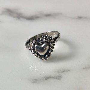 Sterling Silver Heart Ring